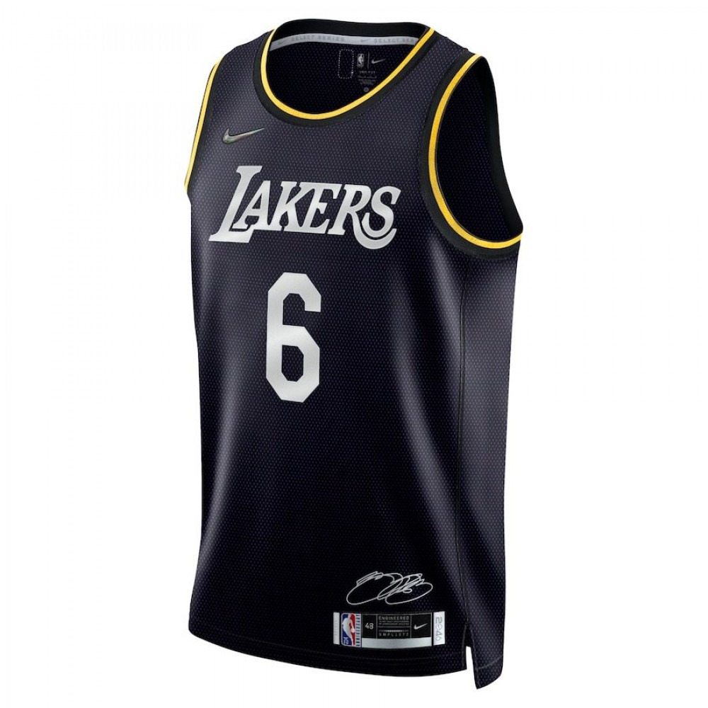 LeBron James Los Angeles Lakers 2022 Select Series MVP Swingman Jersey - Black-Pro Kit Vault | Brand New 26/27 Sports Jerseys